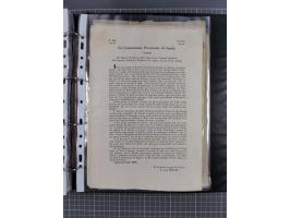KIRCHENSTAAT: 1835/37, Sammlung von über 80 Dokumenten und Briefen zu den päpstlichen Sanitätszirkularen “Circolare di Sanità