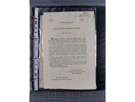 KIRCHENSTAAT: 1835/37, Sammlung von über 80 Dokumenten und Briefen zu den päpstlichen Sanitätszirkularen “Circolare di Sanità