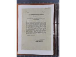 KIRCHENSTAAT: 1835/37, Sammlung von über 80 Dokumenten und Briefen zu den päpstlichen Sanitätszirkularen “Circolare di Sanità