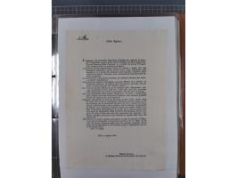 KIRCHENSTAAT: 1835/37, Sammlung von über 80 Dokumenten und Briefen zu den päpstlichen Sanitätszirkularen “Circolare di Sanità