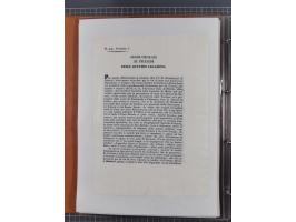 KIRCHENSTAAT: 1835/37, Sammlung von über 80 Dokumenten und Briefen zu den päpstlichen Sanitätszirkularen “Circolare di Sanità