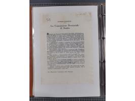 KIRCHENSTAAT: 1835/37, Sammlung von über 80 Dokumenten und Briefen zu den päpstlichen Sanitätszirkularen “Circolare di Sanità