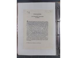 KIRCHENSTAAT: 1835/37, Sammlung von über 80 Dokumenten und Briefen zu den päpstlichen Sanitätszirkularen “Circolare di Sanità