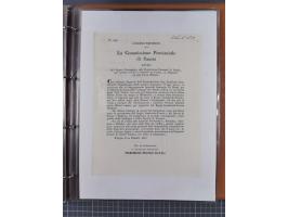 KIRCHENSTAAT: 1835/37, Sammlung von über 80 Dokumenten und Briefen zu den päpstlichen Sanitätszirkularen “Circolare di Sanità