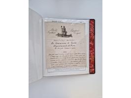 KIRCHENSTAAT: 1630/1886, sehr reichhaltige Sammlung mit über 370 Briefen und Dokumenten, darunter u. a. ein Dokument über die