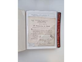 KIRCHENSTAAT: 1630/1886, sehr reichhaltige Sammlung mit über 370 Briefen und Dokumenten, darunter u. a. ein Dokument über die