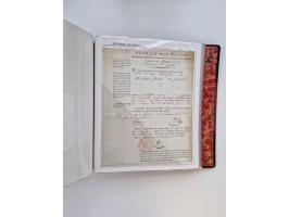 KIRCHENSTAAT: 1630/1886, sehr reichhaltige Sammlung mit über 370 Briefen und Dokumenten, darunter u. a. ein Dokument über die