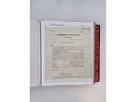 KIRCHENSTAAT: 1630/1886, sehr reichhaltige Sammlung mit über 370 Briefen und Dokumenten, darunter u. a. ein Dokument über die