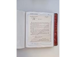 KIRCHENSTAAT: 1630/1886, sehr reichhaltige Sammlung mit über 370 Briefen und Dokumenten, darunter u. a. ein Dokument über die