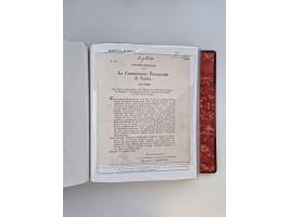 KIRCHENSTAAT: 1630/1886, sehr reichhaltige Sammlung mit über 370 Briefen und Dokumenten, darunter u. a. ein Dokument über die