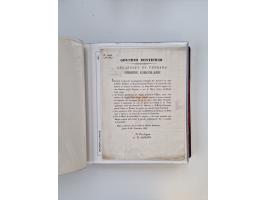KIRCHENSTAAT: 1630/1886, sehr reichhaltige Sammlung mit über 370 Briefen und Dokumenten, darunter u. a. ein Dokument über die