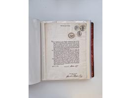 KIRCHENSTAAT: 1630/1886, sehr reichhaltige Sammlung mit über 370 Briefen und Dokumenten, darunter u. a. ein Dokument über die