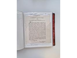 KIRCHENSTAAT: 1630/1886, sehr reichhaltige Sammlung mit über 370 Briefen und Dokumenten, darunter u. a. ein Dokument über die