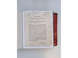 KIRCHENSTAAT: 1630/1886, sehr reichhaltige Sammlung mit über 370 Briefen und Dokumenten, darunter u. a. ein Dokument über die
