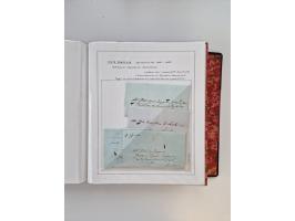 KIRCHENSTAAT: 1630/1886, sehr reichhaltige Sammlung mit über 370 Briefen und Dokumenten, darunter u. a. ein Dokument über die