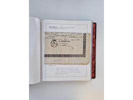 KIRCHENSTAAT: 1630/1886, sehr reichhaltige Sammlung mit über 370 Briefen und Dokumenten, darunter u. a. ein Dokument über die