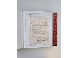 KIRCHENSTAAT: 1630/1886, sehr reichhaltige Sammlung mit über 370 Briefen und Dokumenten, darunter u. a. ein Dokument über die