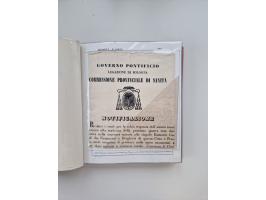 KIRCHENSTAAT: 1630/1886, sehr reichhaltige Sammlung mit über 370 Briefen und Dokumenten, darunter u. a. ein Dokument über die