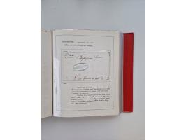 KIRCHENSTAAT: 1630/1886, sehr reichhaltige Sammlung mit über 370 Briefen und Dokumenten, darunter u. a. ein Dokument über die