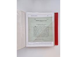 KIRCHENSTAAT: 1630/1886, sehr reichhaltige Sammlung mit über 370 Briefen und Dokumenten, darunter u. a. ein Dokument über die