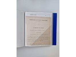 KIRCHENSTAAT: 1630/1886, sehr reichhaltige Sammlung mit über 370 Briefen und Dokumenten, darunter u. a. ein Dokument über die