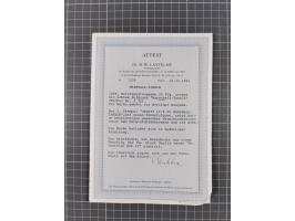 1897/99, Sammlung der Aufdruck-Ausgaben auf Briefstücken. Dabei Mi.-Nr. 1Ia (FA Drahn und Bothe BBP), Mi.-Nr. 1Ib (FA R. Steu