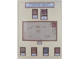 1872/1916, gestempelte Sammlung inkl. Dienstmarken mit kleinem Teil “ NDP Reichspost-Vorläufer” mit vielen besseren Werten, F