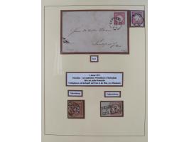 1872/1916, gestempelte Sammlung inkl. Dienstmarken mit kleinem Teil “ NDP Reichspost-Vorläufer” mit vielen besseren Werten, F
