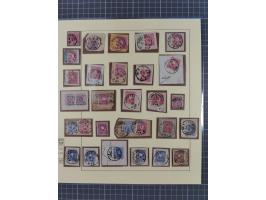 1872/1916, gestempelte Sammlung inkl. Dienstmarken mit kleinem Teil “ NDP Reichspost-Vorläufer” mit vielen besseren Werten, F