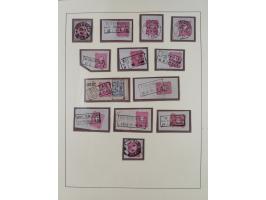 1872/1916, gestempelte Sammlung inkl. Dienstmarken mit kleinem Teil “ NDP Reichspost-Vorläufer” mit vielen besseren Werten, F