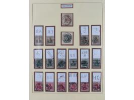 1872/1916, gestempelte Sammlung inkl. Dienstmarken mit kleinem Teil “ NDP Reichspost-Vorläufer” mit vielen besseren Werten, F