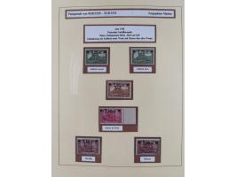 1916/23, postfrische Sammlung inkl. Dienstmarken mit reichlich Farben. Dabei u.a. Mi.-Nr. 104d (FA Tworek BPP), &nbsp;Mi.-Nr.