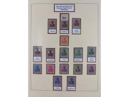 1916/23, postfrische Sammlung inkl. Dienstmarken mit reichlich Farben. Dabei u.a. Mi.-Nr. 104d (FA Tworek BPP), &nbsp;Mi.-Nr.