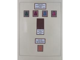 1916/23, postfrische Sammlung inkl. Dienstmarken mit reichlich Farben. Dabei u.a. Mi.-Nr. 104d (FA Tworek BPP), &nbsp;Mi.-Nr.