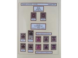 1916/23, postfrische Sammlung inkl. Dienstmarken mit reichlich Farben. Dabei u.a. Mi.-Nr. 104d (FA Tworek BPP), &nbsp;Mi.-Nr.