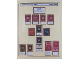 1916/23, postfrische Sammlung inkl. Dienstmarken mit reichlich Farben. Dabei u.a. Mi.-Nr. 104d (FA Tworek BPP), &nbsp;Mi.-Nr.