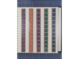 1916/23, postfrische Sammlung inkl. Dienstmarken mit reichlich Farben. Dabei u.a. Mi.-Nr. 104d (FA Tworek BPP), &nbsp;Mi.-Nr.