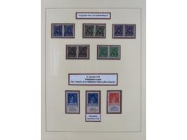 1916/23, postfrische Sammlung inkl. Dienstmarken mit reichlich Farben. Dabei u.a. Mi.-Nr. 104d (FA Tworek BPP), &nbsp;Mi.-Nr.