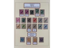 1916/23, postfrische Sammlung inkl. Dienstmarken mit reichlich Farben. Dabei u.a. Mi.-Nr. 104d (FA Tworek BPP), &nbsp;Mi.-Nr.