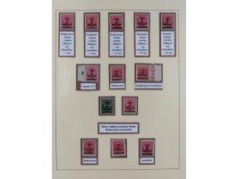 1916/23, postfrische Sammlung inkl. Dienstmarken mit reichlich Farben. Dabei u.a. Mi.-Nr. 104d (FA Tworek BPP), &nbsp;Mi.-Nr.