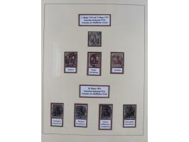 1916/23, gestempelte Sammlung inkl. Dienst mit besseren Marken und Farben. Dabei u.a. Mi.-Nr. 151Y (FA Peschl BPP), Mi.-Nr. 1