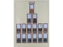 1916/23, gestempelte Sammlung inkl. Dienst mit besseren Marken und Farben. Dabei u.a. Mi.-Nr. 151Y (FA Peschl BPP), Mi.-Nr. 1