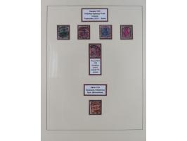 1916/23, gestempelte Sammlung inkl. Dienst mit besseren Marken und Farben. Dabei u.a. Mi.-Nr. 151Y (FA Peschl BPP), Mi.-Nr. 1