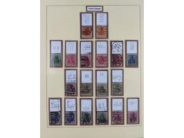 1916/23, gestempelte Sammlung inkl. Dienst mit besseren Marken und Farben. Dabei u.a. Mi.-Nr. 151Y (FA Peschl BPP), Mi.-Nr. 1