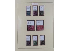 1916/23, gestempelte Sammlung inkl. Dienst mit besseren Marken und Farben. Dabei u.a. Mi.-Nr. 151Y (FA Peschl BPP), Mi.-Nr. 1