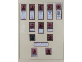 1916/23, gestempelte Sammlung inkl. Dienst mit besseren Marken und Farben. Dabei u.a. Mi.-Nr. 151Y (FA Peschl BPP), Mi.-Nr. 1