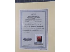 1916/23, gestempelte Sammlung inkl. Dienst mit besseren Marken und Farben. Dabei u.a. Mi.-Nr. 151Y (FA Peschl BPP), Mi.-Nr. 1