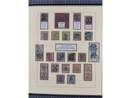 1916/23, gestempelte Sammlung inkl. Dienst mit besseren Marken und Farben. Dabei u.a. Mi.-Nr. 151Y (FA Peschl BPP), Mi.-Nr. 1