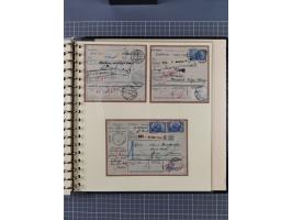 1872/1923, umfangreiche Sammlung mit ca. 800 Briefen,Karten und Ganzsachen. Am Anfang mit kleinem Teil “Hufeisentstempel”, an