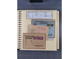 1872/1923, umfangreiche Sammlung mit ca. 800 Briefen,Karten und Ganzsachen. Am Anfang mit kleinem Teil “Hufeisentstempel”, an